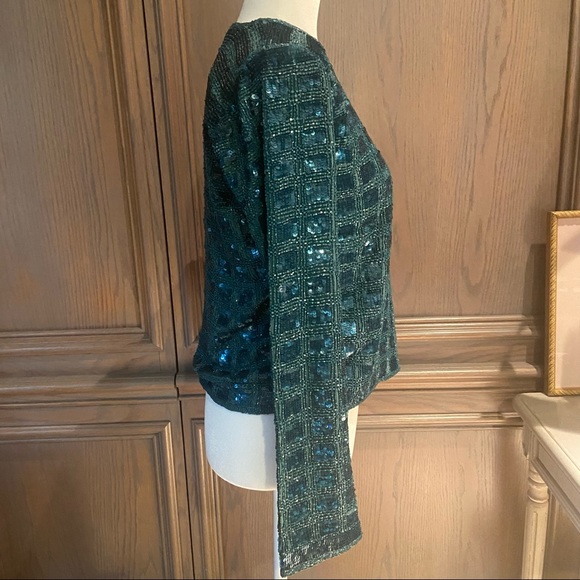 Calypso St Barth Sequin Jacket - Small - Picture 2 of 9